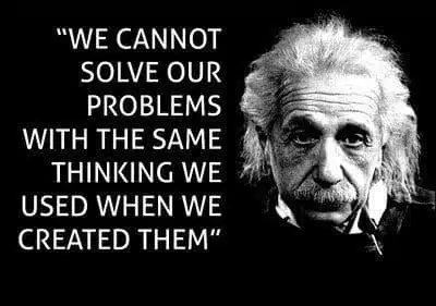 Einstein: Same Thinking