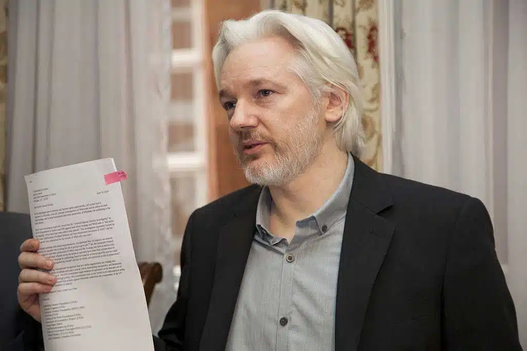 Julian Assange, founder of Wikileaks (Cancillería del Ecuador/CC BY-SA 2.0)