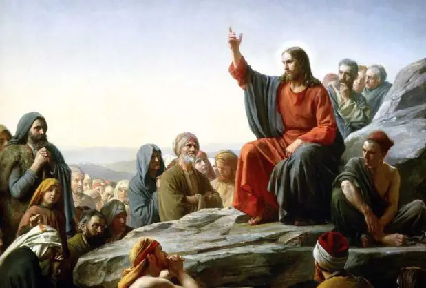 "The Sermon on the Mount" by Carl Bloch (Public Domain)