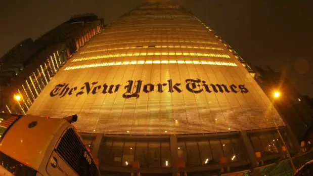 The New York Times building in New York City (Torrenegra/CC BY 2.0)