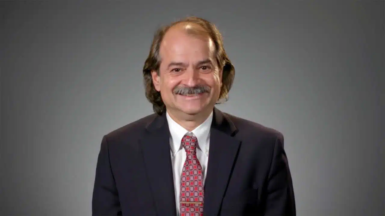 Dr. John Ioannidis in an interview with Journeyman Pictures (Screenshot from YouTube)