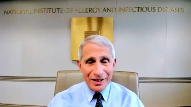 NIAID Director Dr. Anthony Fauci acknowledged in an interview that “positive” PCR test results commonly indicate the presence of non-viable viral RNA rather than infectious virus. (Screenshot from YouTube)